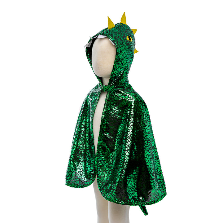 Dressup - Metallic Green Dragon Cape