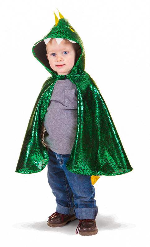 Dressup - Metallic Green Dragon Cape