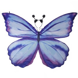 Soft Wings | Blue Mythical Monarch - Size 4-6