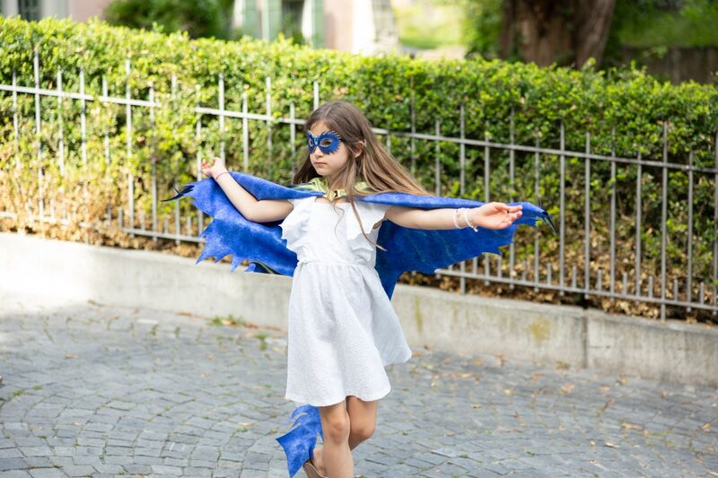 Dressup - Cape - Celestial Dragon Jewel Soft Wings Size 4-6