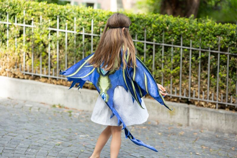 Dressup - Cape - Celestial Dragon Jewel Soft Wings Size 4-6