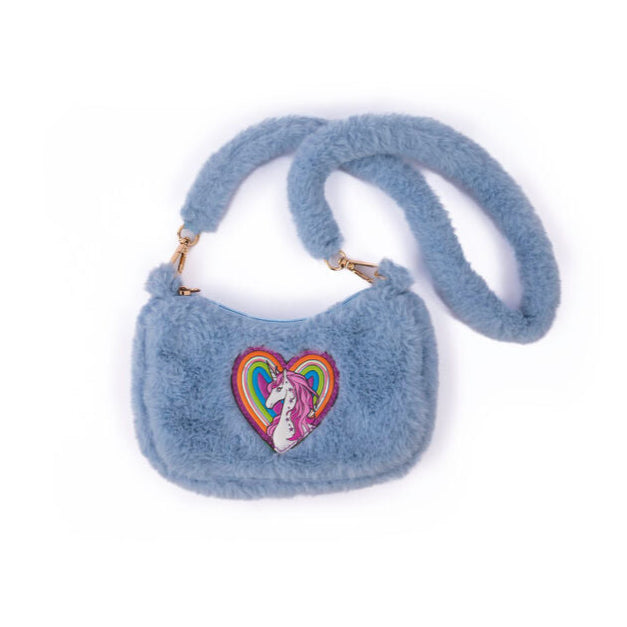 Cuddle Crossbody Purse - Periwinkle Blue