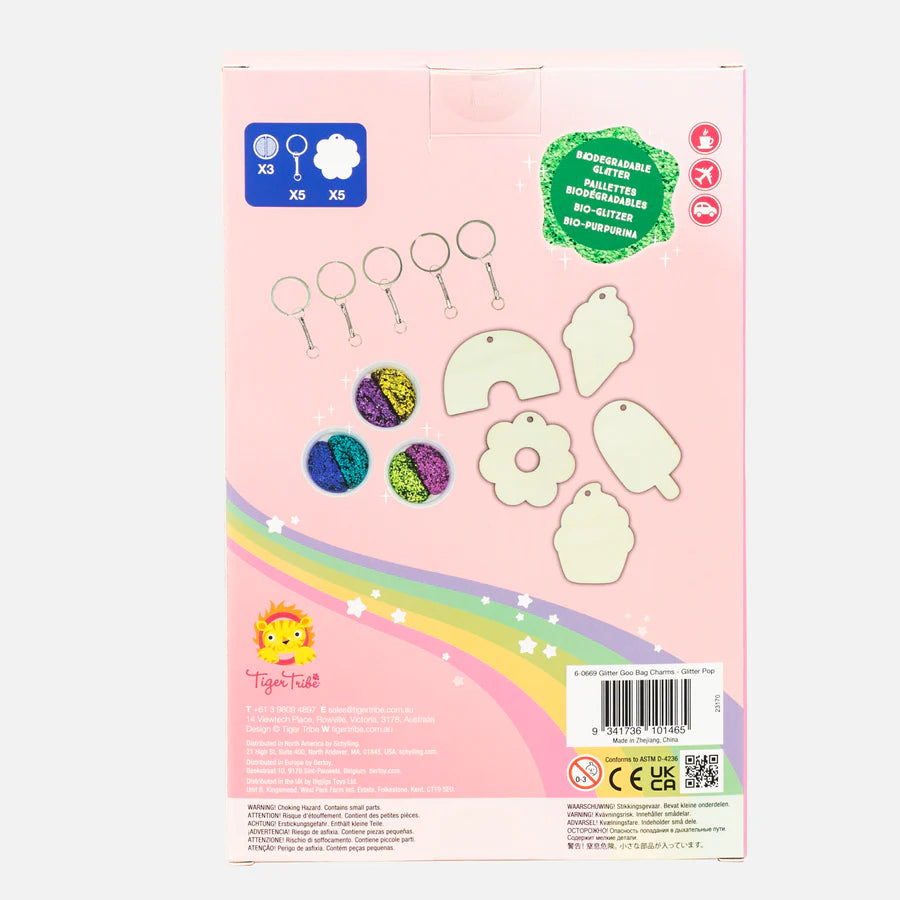 Glitter Goo - Craft Set - Bag Charms