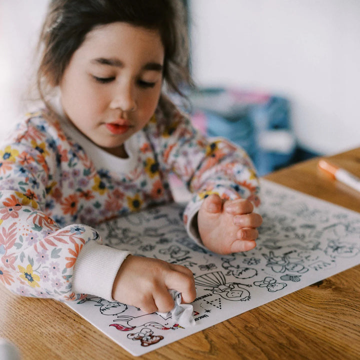 Reusable Colour-in Placemat - Sugar and Spice