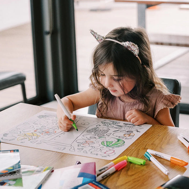 Reusable Colour-in Placemat - Breakfast Blend