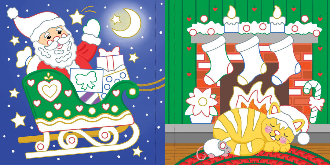 Colour by Foil -Christmas