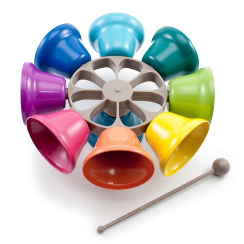 Rainbow Spinning Bells