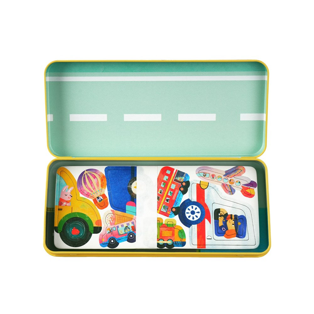 Magnetic Travel Tin - Vehicles