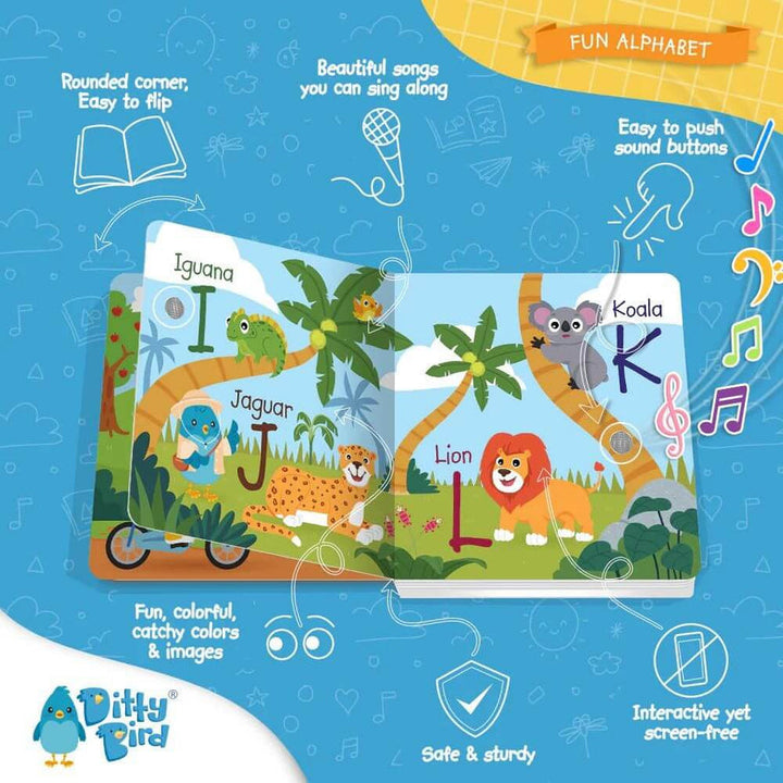 Ditty Bird Sound Book - Fun Alphabet