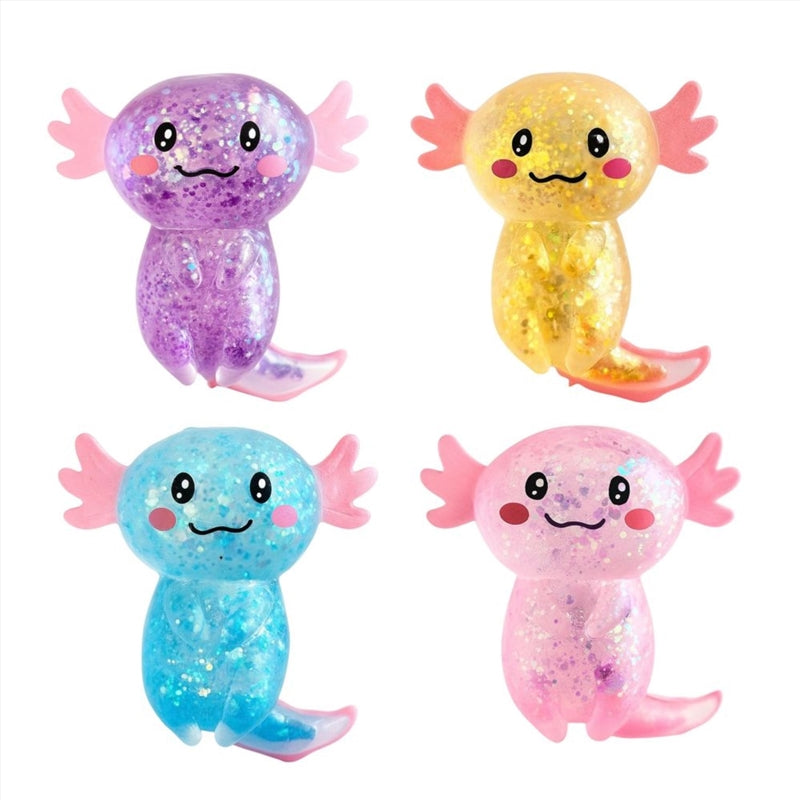 Sparkly Glitter Axolotl