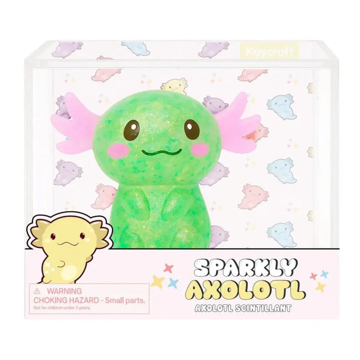Sparkly Glitter Axolotl