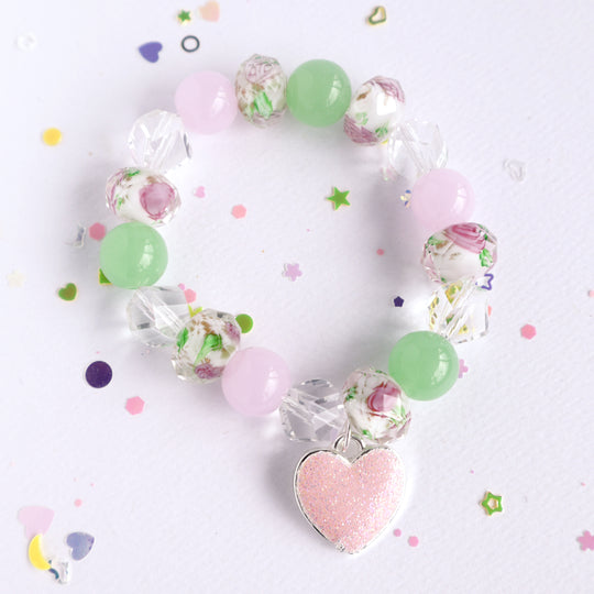 Bracelet - Floral Heart