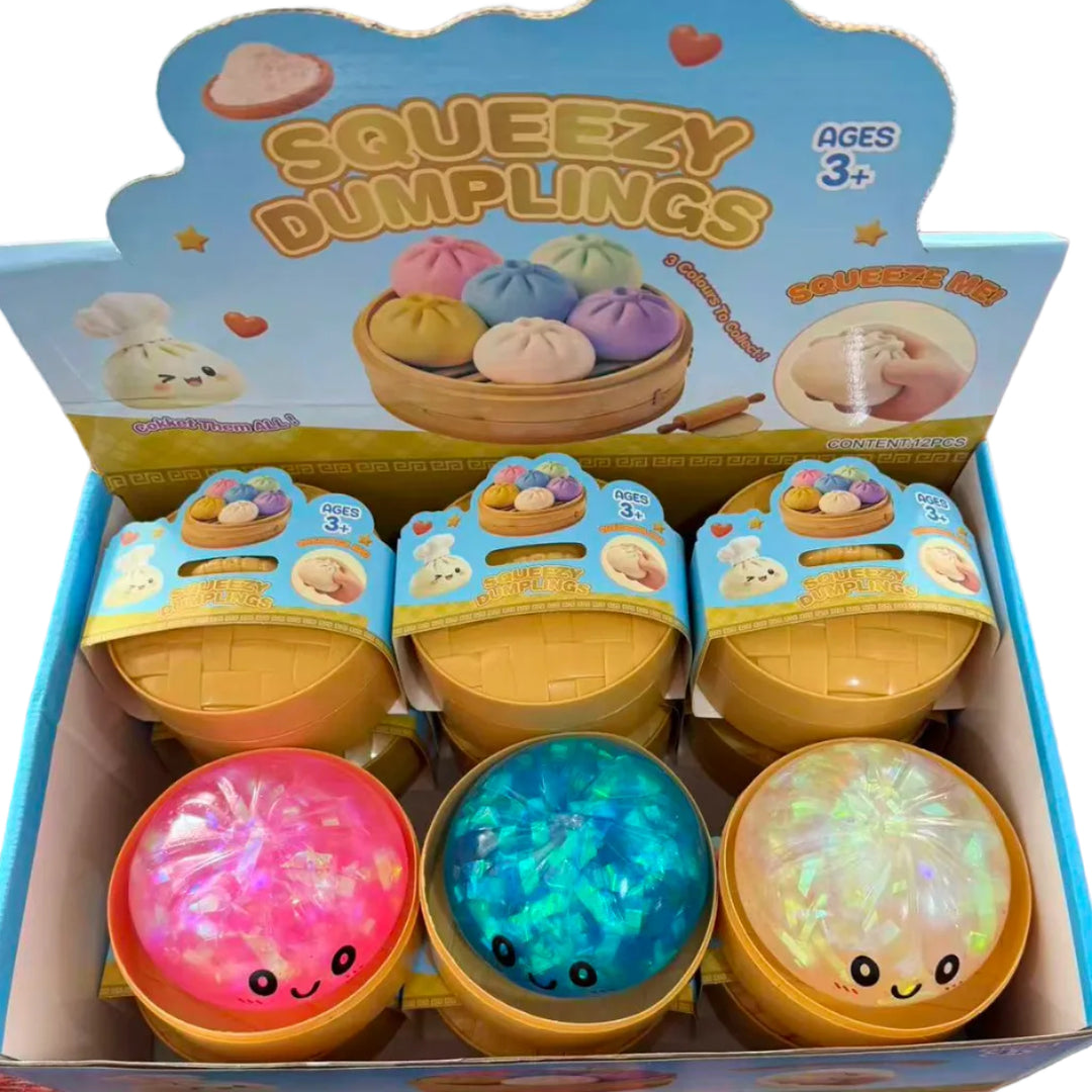 Squeezy Glitter Dumpling