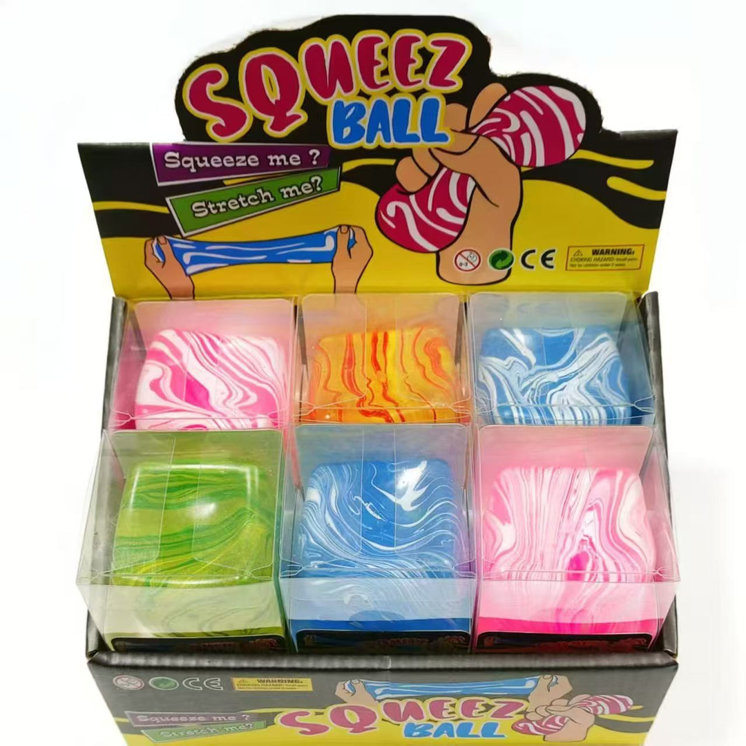 Super Solid Swirly Cube Squeeze