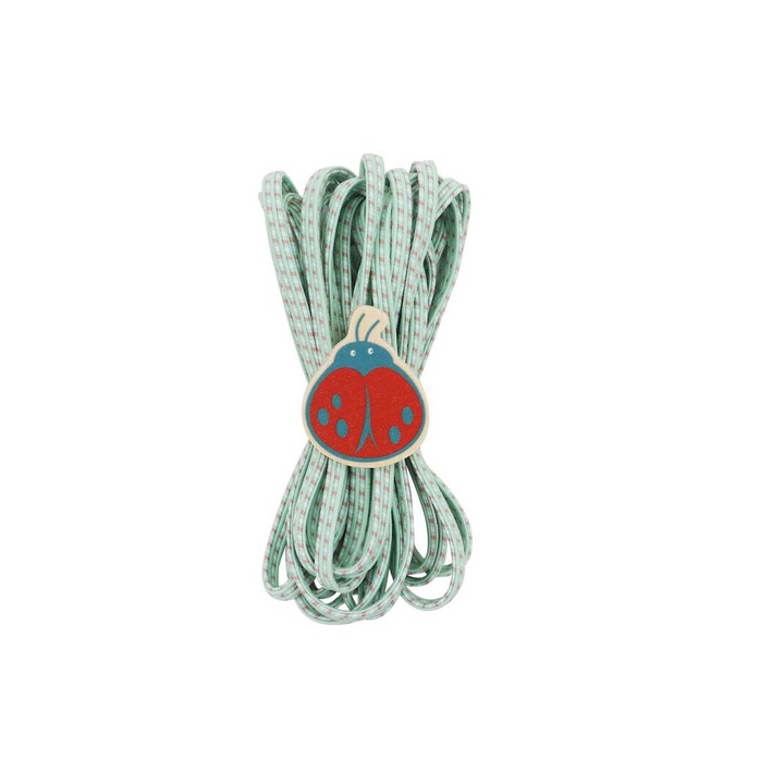 Jumping Rope Elastics with Wooden Charm