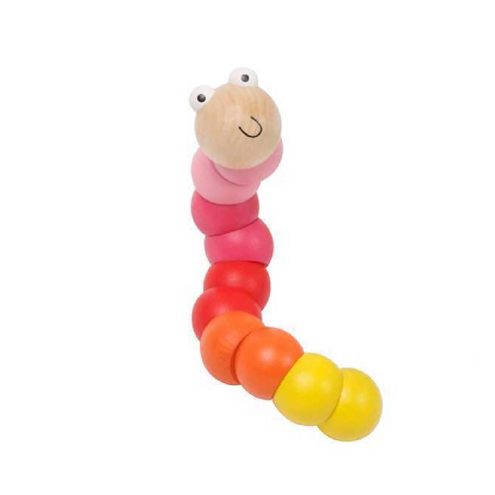 Wooden Jointed Worm