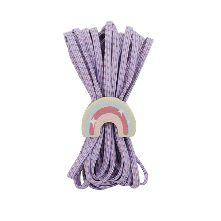 Jumping Rope Elastics with Wooden Charm