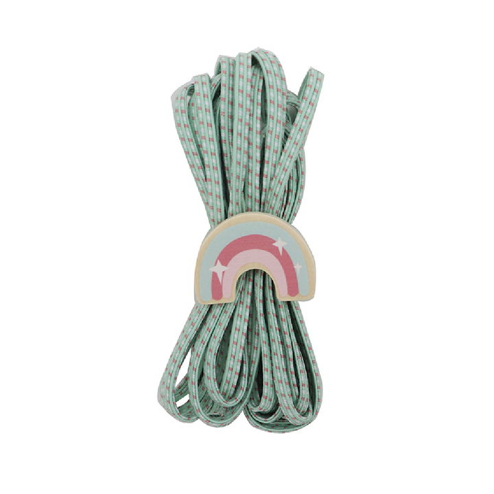 Jumping Rope Elastics with Wooden Charm
