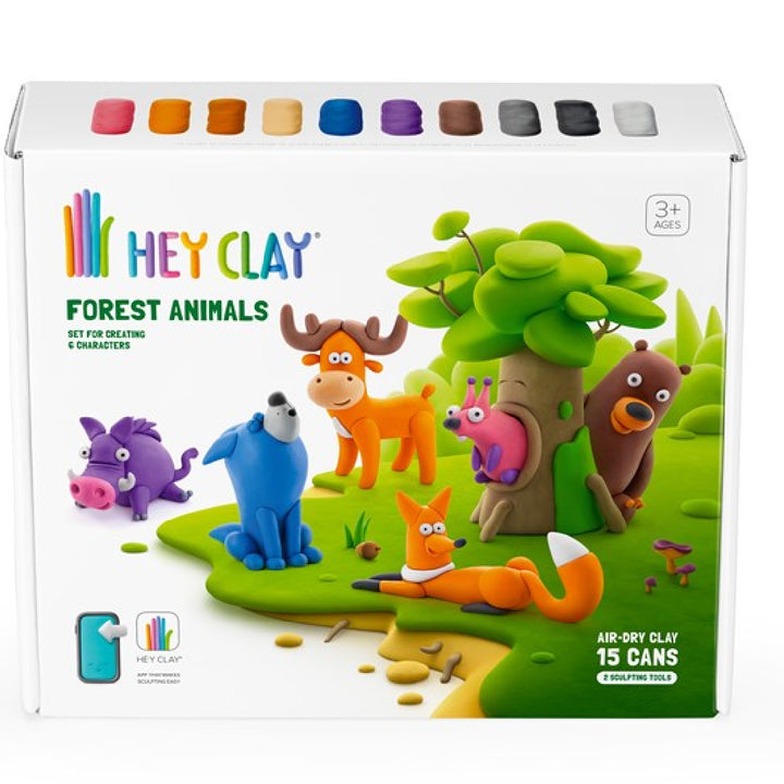 Hey Clay - Forest Animals Set