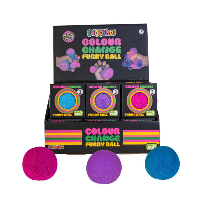 Smoosho's - Colour Change Furry Ball