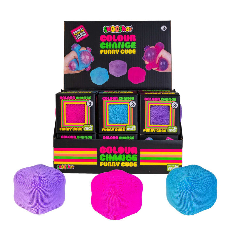 Smoosho's - Colour Change Furry Cube