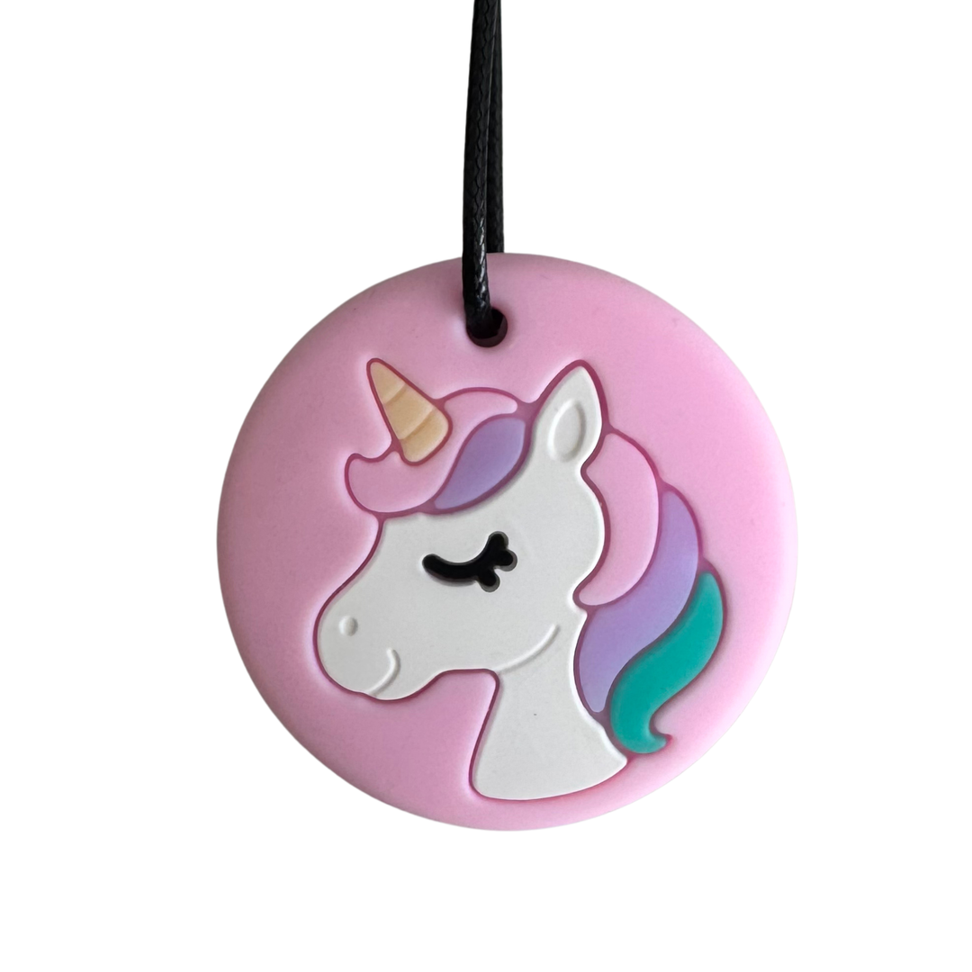 Chew Pendant Necklace | Unicorn 🦄
