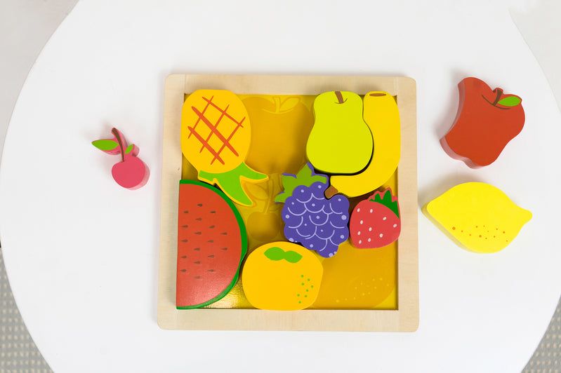 Wooden Puzzle - Chunky Fruits