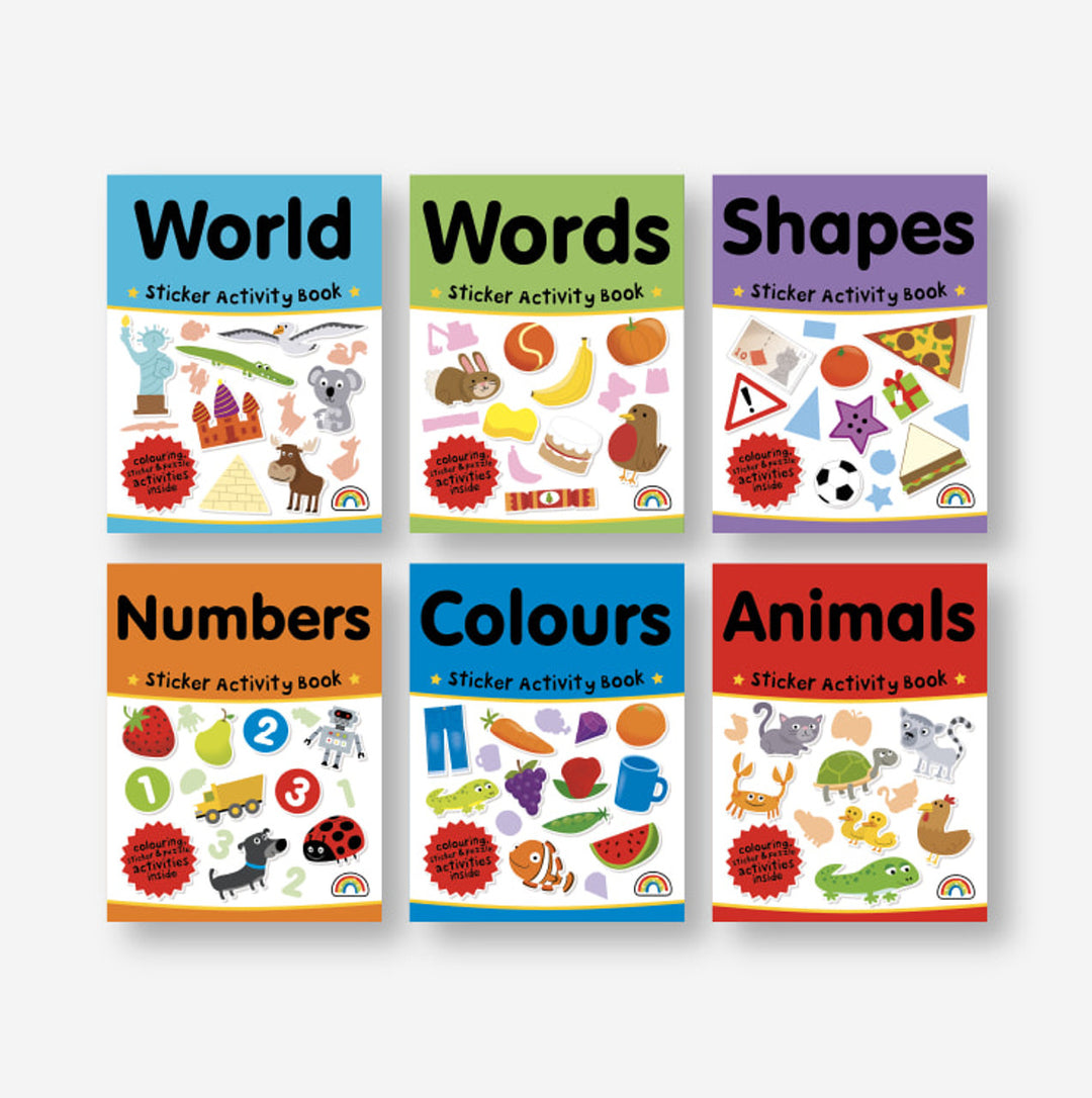 Sticker Activity Suitcase | Let's Learn