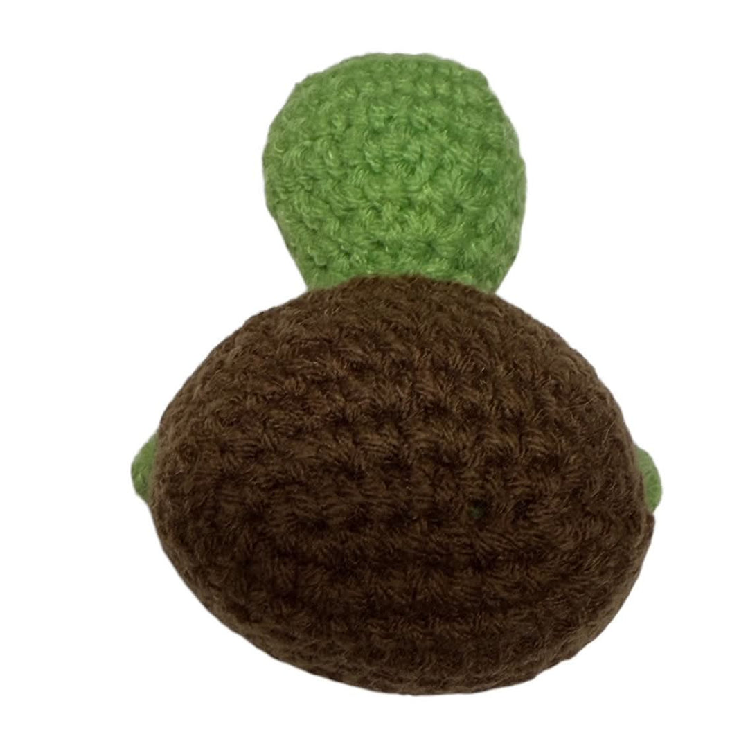 Mini Hand Crochet Plush Support | Turtle