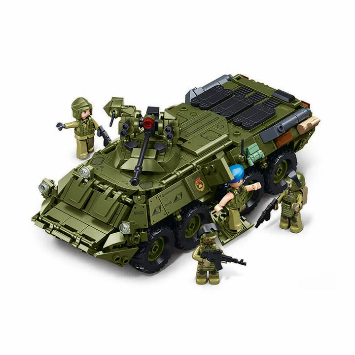 BTR-80AS Front-line Light Infantry ATV Tank 619 Pcs