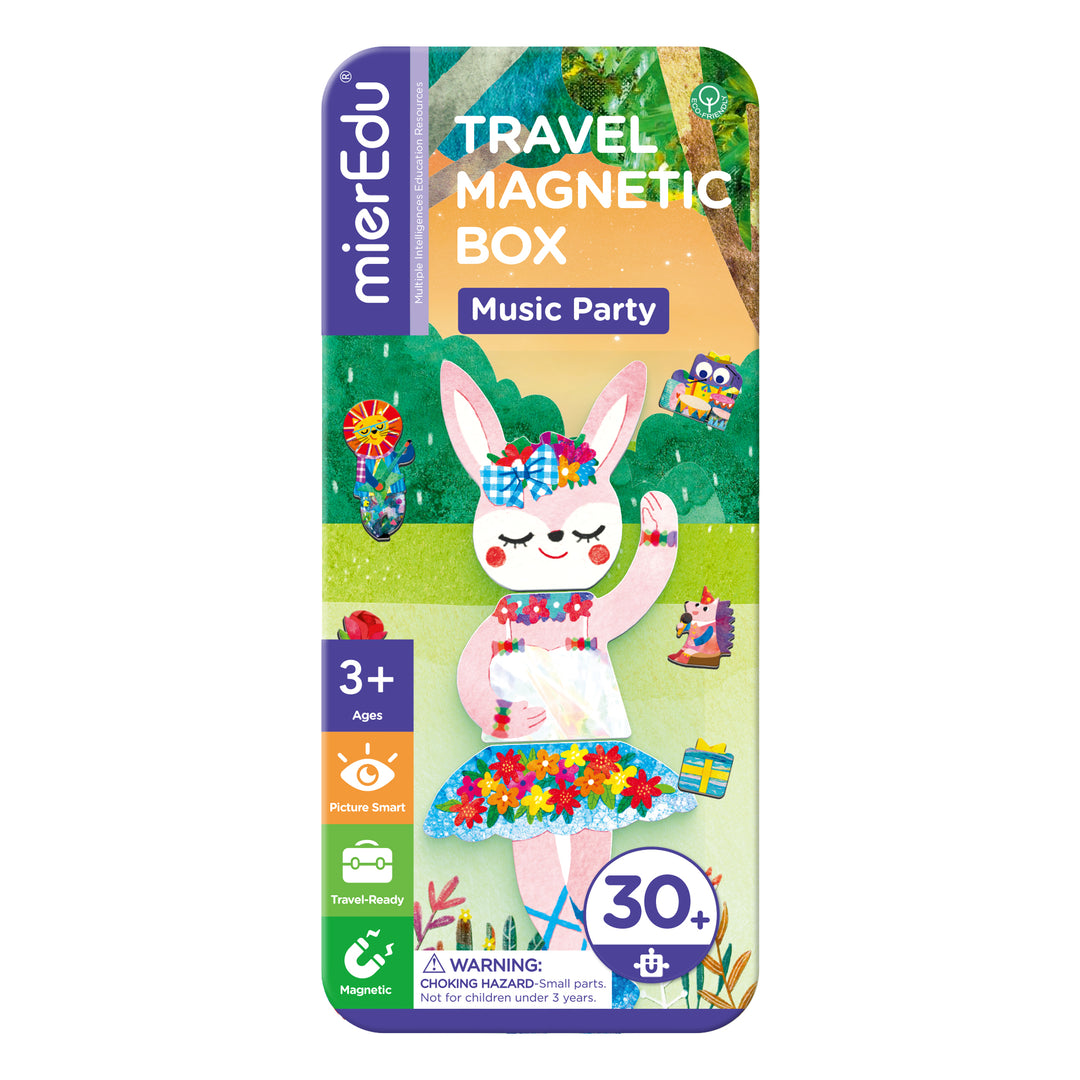 Magnetic Puzzle Tin - Animal Music