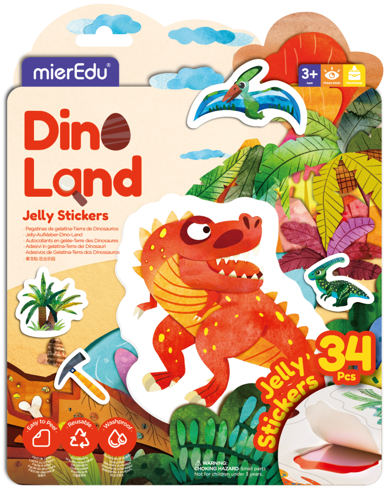 Jelly Stickers - Dino Land