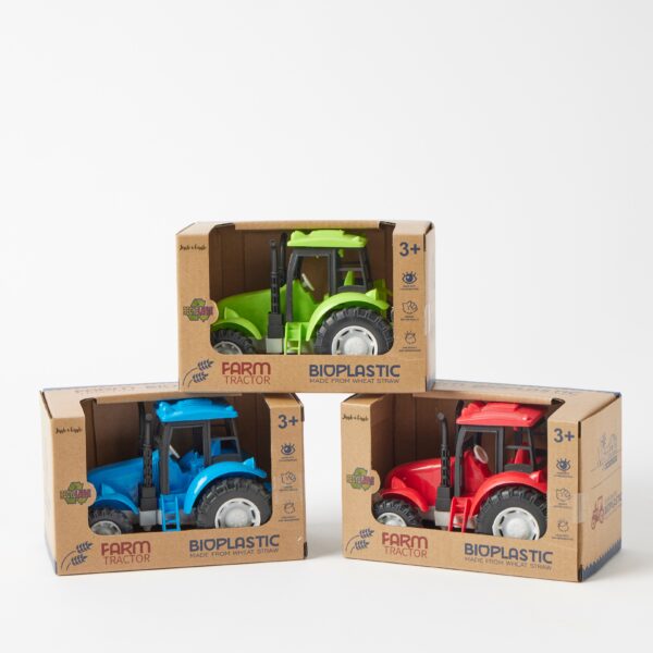 Bioplastic Tractors - Assorted Colours and Styles