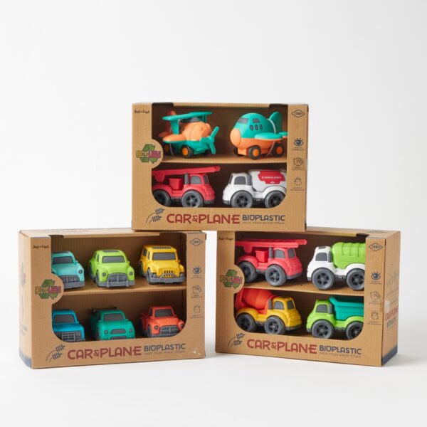Bioplastic Vehicles Set - Assorted Designs