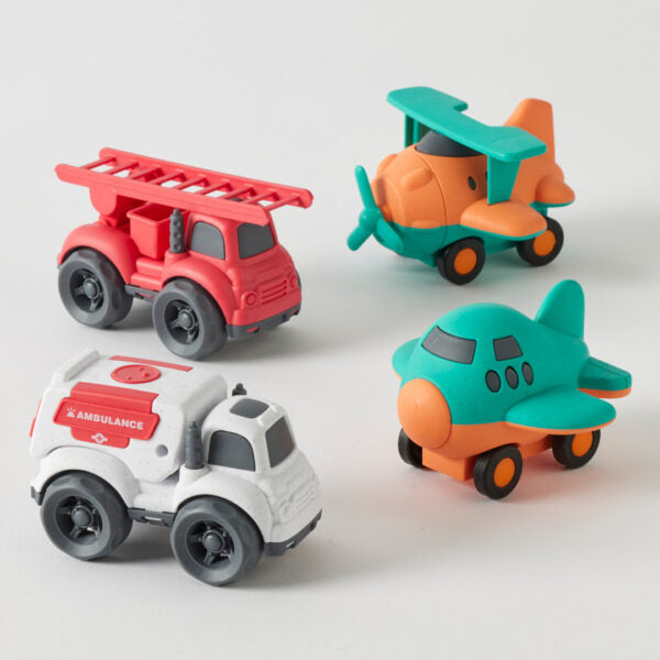 Bioplastic Vehicles Set - Assorted Designs