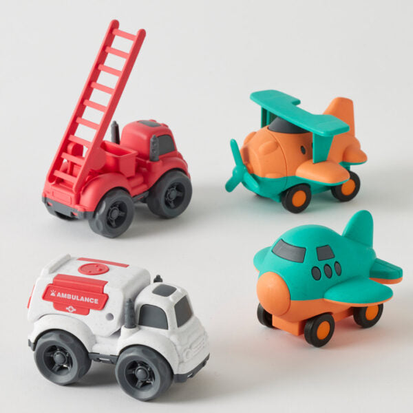 Bioplastic Vehicles Set - Assorted Designs