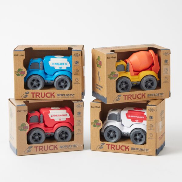 Bioplastic Trucks Small - Assorted Colours and Styles
