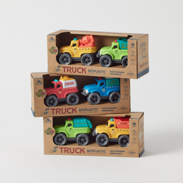 Bioplastic Utility Truck Set – 3 Asst Designs
