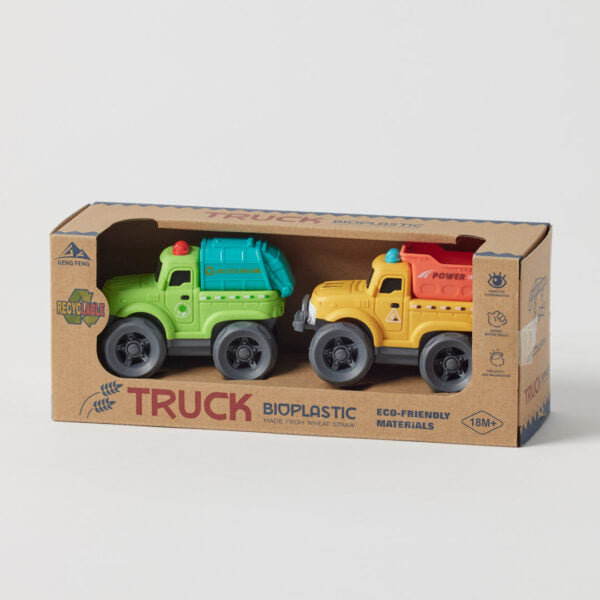 Bioplastic Utility Truck Set – 3 Asst Designs