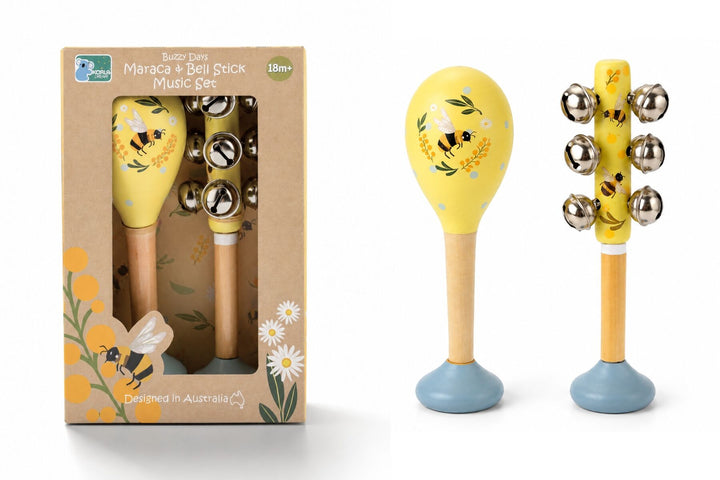 Maraca and Bellstick | Buzzy Bee