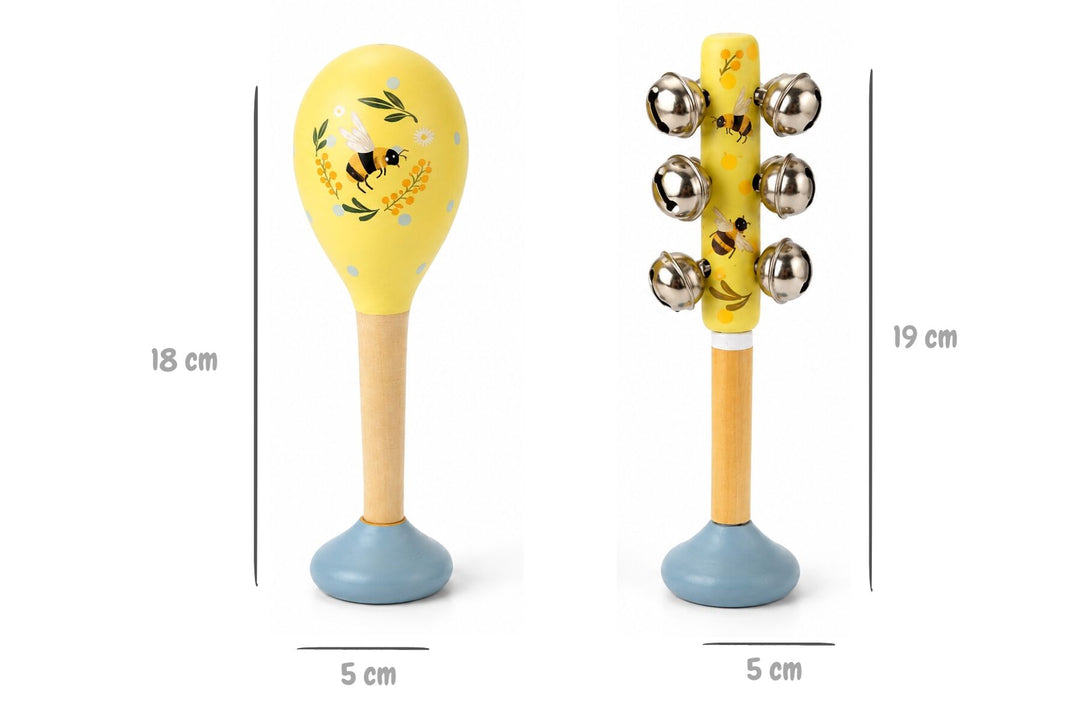 Maraca and Bellstick | Buzzy Bee