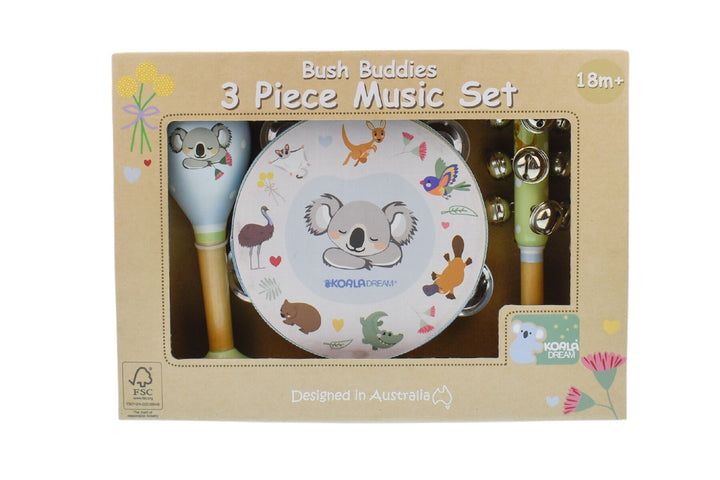 Musical Set | 3 Pieces - Australian Animals