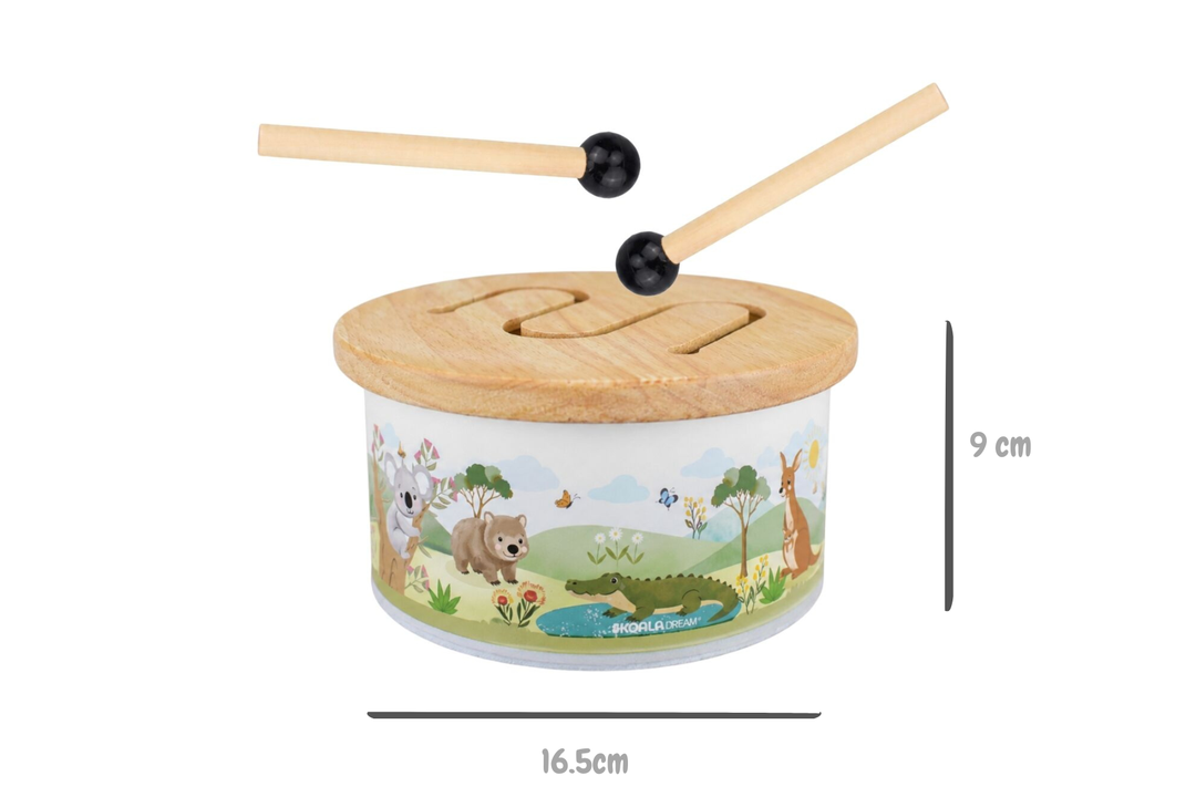 Bush Buddies - Aussie Wooden Drum