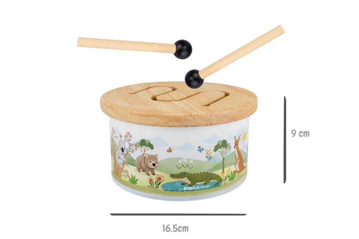 Bush Buddies - Aussie Wooden Drum
