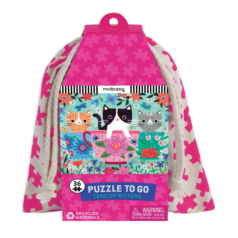To Go Puzzle - Teacup Kittens