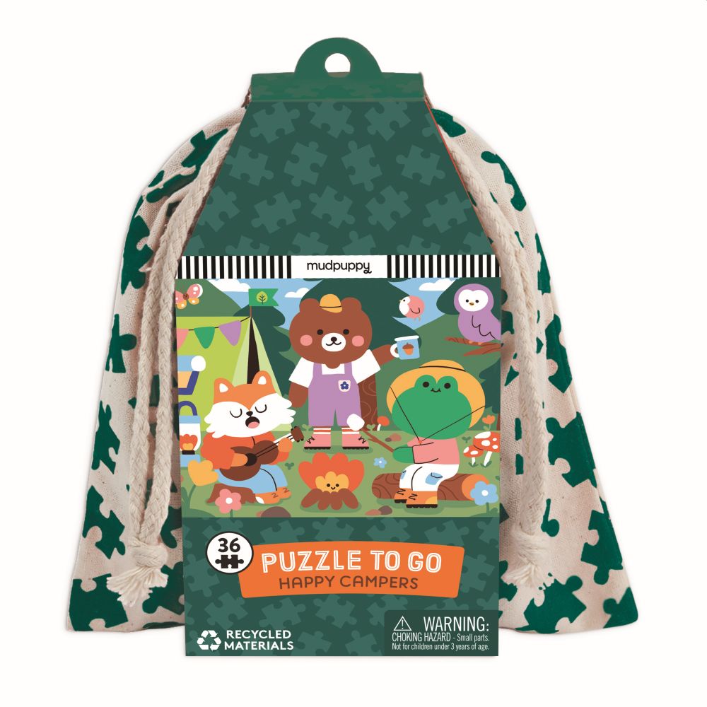 To Go Puzzle - Happy Campers