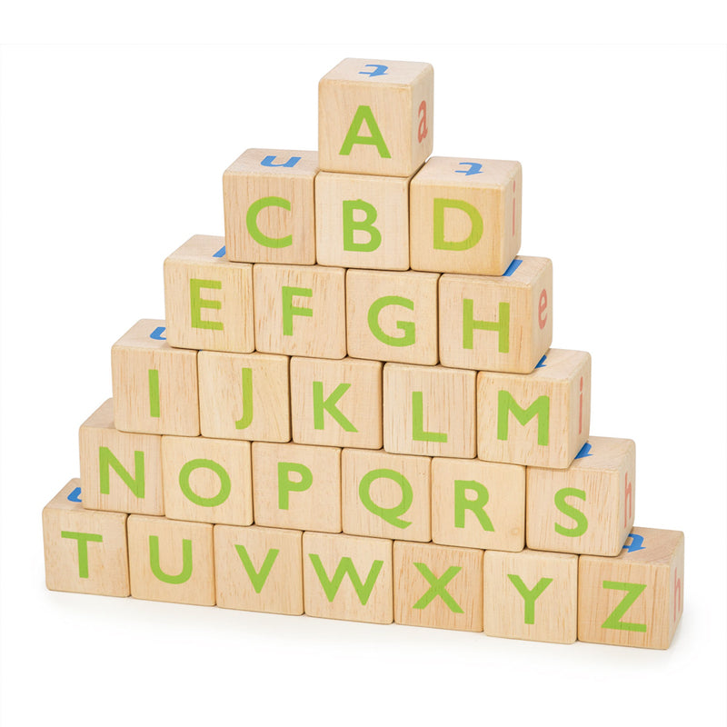 Stacking Blocks in Bag | Alphabet Spelling