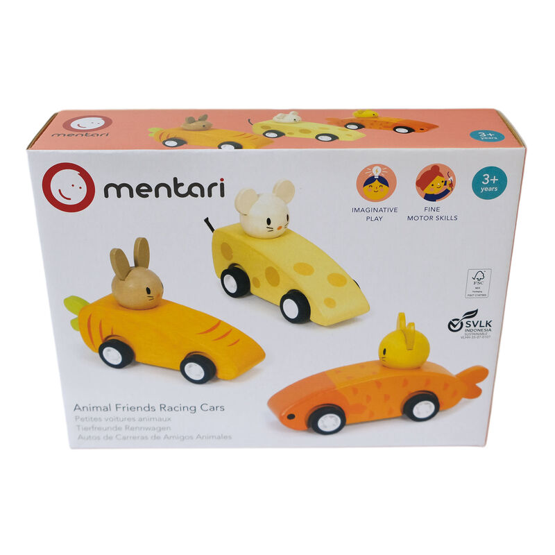 Animal Friends Racing Cars