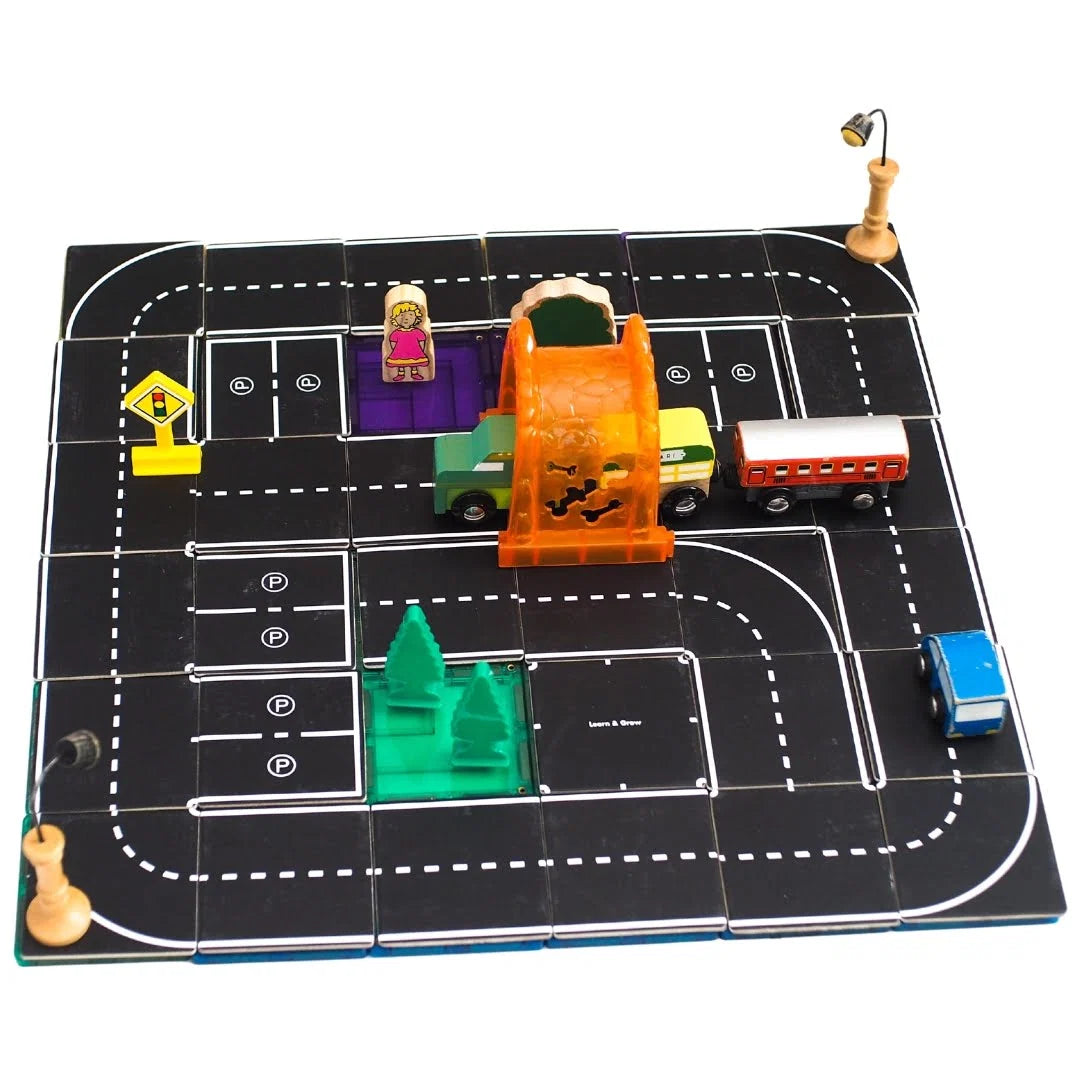 TileTek - 40 Piece Tile Topper - Road Pack