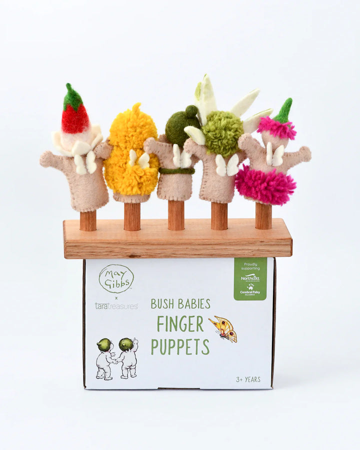 Finger Puppet Set - May Gibbs Bush Babies